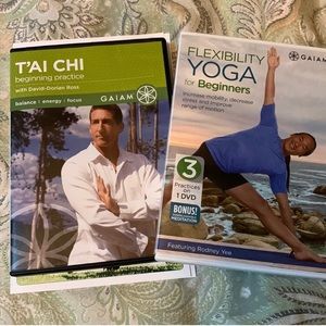 🧘‍♀️yoga & thai chi DVDs